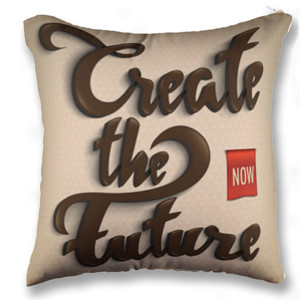 Bantal Create The Future Now