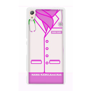 PERAWAT HIJAB UNGU Casing HP