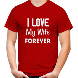 Kaos Modern Distro Online I Love My Wife Forever