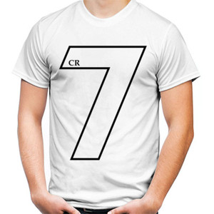 Kaos Casual CR7 Black
