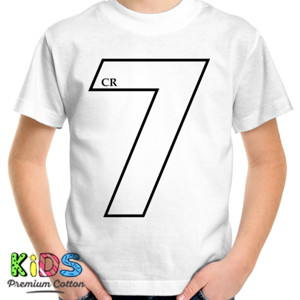Kaos Casual CR7 Black