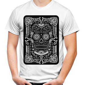 Kaos SUGAR SKULL CARD 2