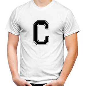 Kaos Kaos Huruf C Keren