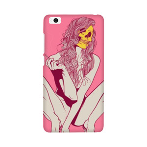 Pink Skull Girl Casing HP