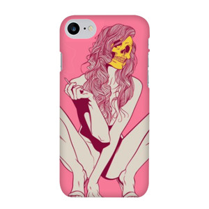 Pink Skull Girl Casing HP