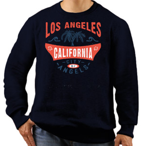 Jaket Sweater Los Ang California