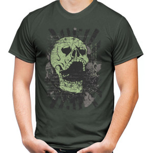Kaos Green Skull
