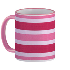 Mug Stripe Pink