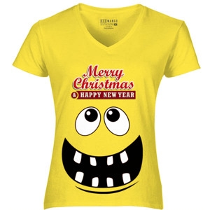 Kaos Merry Christmas And Happy New year