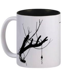 Mug white & black