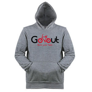 Jaket Hoodie Kaos Sepeda Bike Burn Your Fats 2