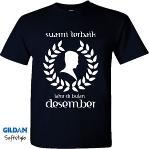 Kaos suami terbaik lahir di bulan desember