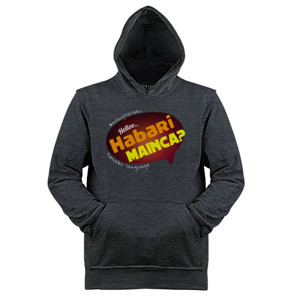 Jaket Hoodie Kemo Kabar Mainca - Taliabu Language