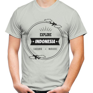 Kaos Kaos Explore Indonesia Sama Merauke