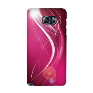 case pink abstrak girl Casing HP