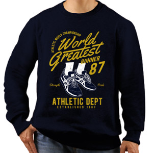 Jaket Sweater World Greatest Runner
