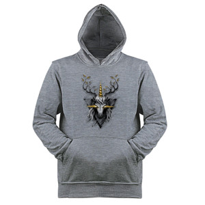 Jaket Hoodie Gold Unicorn