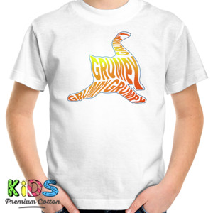 Kaos Grumpy Cat Tipografi (Typography)