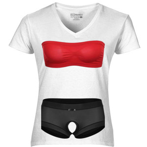 Kaos Black Peekaboo Boxer