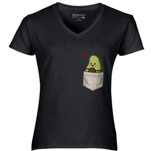 Kaos Avocado pocket