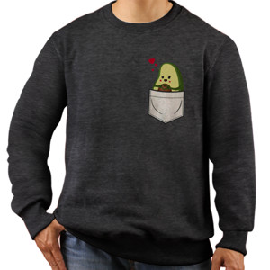 Jaket Sweater Avocado pocket