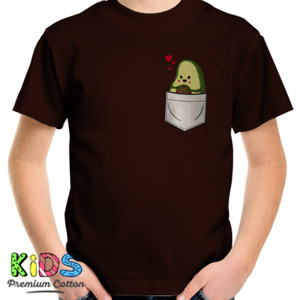 Kaos Avocado pocket