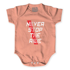 Baby Jumper Kaos Sepeda Never Stop The Ride