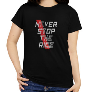 Kaos Kaos Sepeda Never Stop The Ride