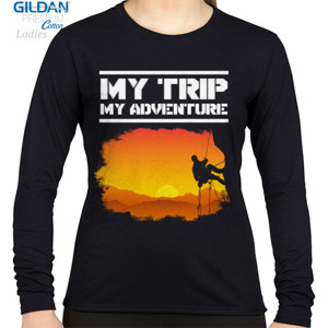 Kaos MY TRIP MY ADVENTURE PENDAKI GUNUNG