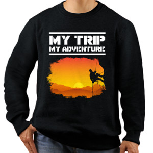 Jaket Sweater MY TRIP MY ADVENTURE PENDAKI GUNUNG