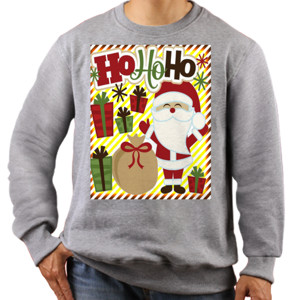Jaket Sweater Ho Ho Ho Merry Christmas-2