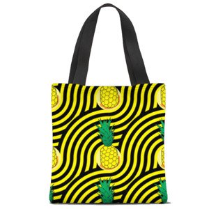 Tas Tote Fullprint Young Pineapple