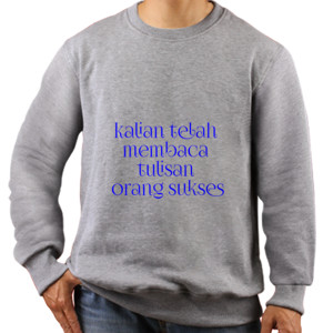 Jaket Sweater Kalian telah membaca