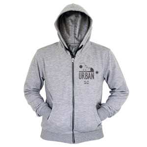 Hoodie Zipper Urban Black Shoes