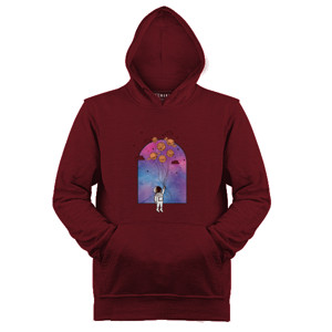 Jaket Hoodie Girlish Astronaut