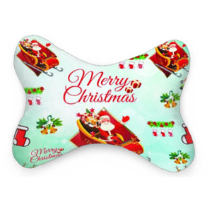 Bantal Mobil Merry Christmas Santa Claus