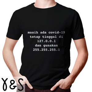 Kaos Kaos YS covid-19 untuk networking