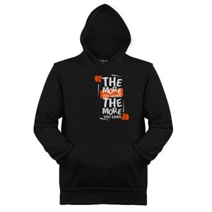 Jaket Hoodie The more you learn the more you earn
