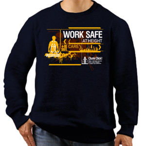 Jaket Sweater ARAI | Work Safe at Height - Be Safe and Care
