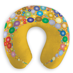 Bantal Leher Bulan Sabit