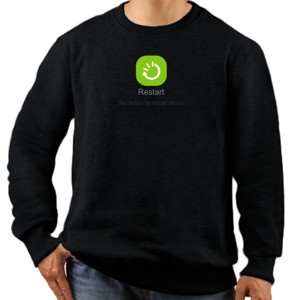Jaket Sweater Restart Android
