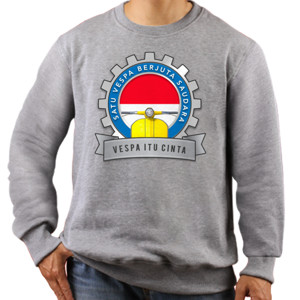 Jaket Sweater Vespa