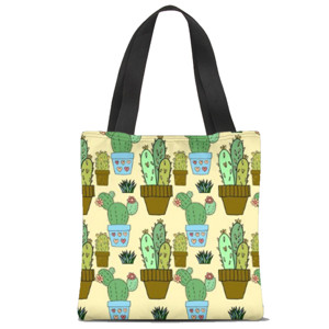 Tas Tote Fullprint Tas tote bag cactus