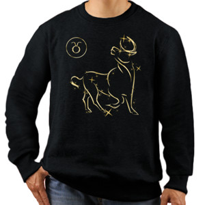 Jaket Sweater Zodiak - Taurus Gold 