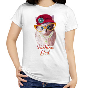 Kaos Fashion Cat