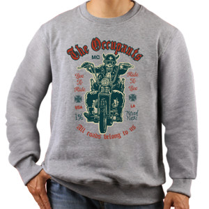 Jaket Sweater Skull Riders Live To Ride