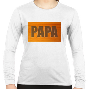 Kaos Distro Papa In Wood
