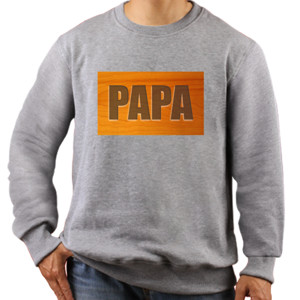Jaket Sweater Distro Papa In Wood