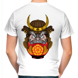 Kaos Samurai Daruma