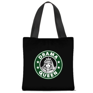 Tas Tote Fullprint DRAMA QUEEN 2